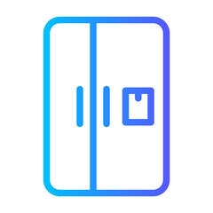 fridge gradient icon