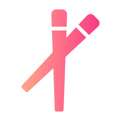 chopsticks gradient icon