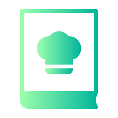 cookbook gradient icon