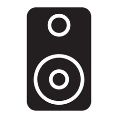 speaker glyph icon