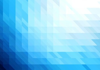 Modern triangle pattern blue geometric background