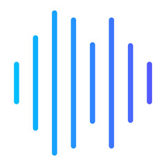 sound gradient icon