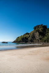 The famous Coromandel beach, New Chums in the North Island of New Zealand