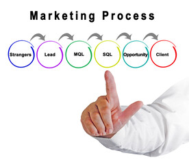 Six Components of Marketing Process