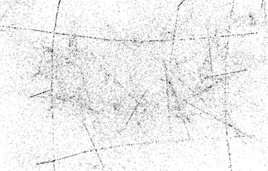 Grunge black and white texture.Overlay illustration over any design to create grungy vintage effect and depth. For posters, banners, retro and urban designs.
