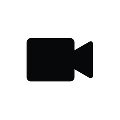 Camera recorder icon vector graphic illustration