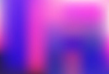 Light Pink, Blue vector bokeh template.