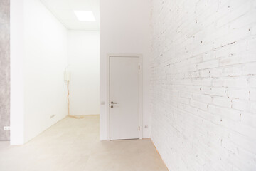 Interior of a house under construction. Renovation of an apartment.