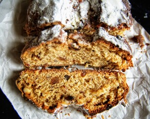 piece of cake. Штоллен, еда, кекс, выпечка