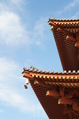 Fototapeta na wymiar 奈良の平城京遺跡の朱雀門