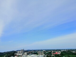 Obraz premium Vacation at tagaytay with overlooking sky