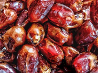 eggplants in a market