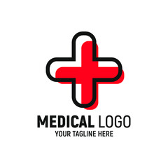Medical Logo Design Template Inspiration, Vector Illustration.