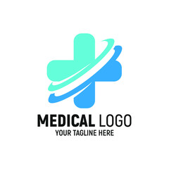 Medical Logo Design Template Inspiration, Vector Illustration.