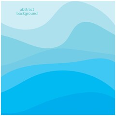 Abstract Water wave design background