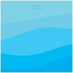 Abstract Water wave design background