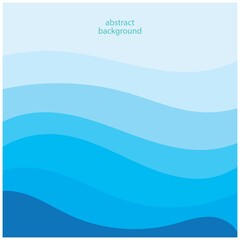 Abstract Water wave design background