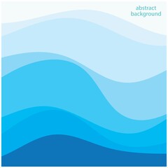 Abstract Water wave design background