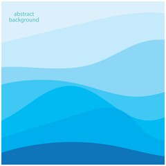 Abstract Water wave design background
