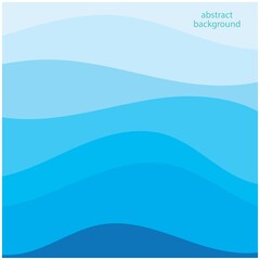 Abstract Water wave design background