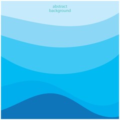 Abstract Water wave design background