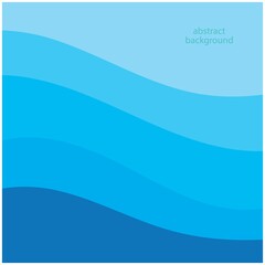 Abstract Water wave design background