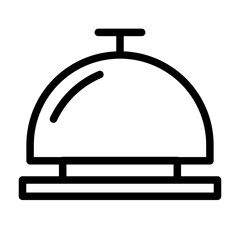 bell line icon