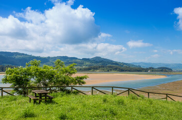 relaxation in coastal area. holidays. copy space