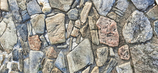 Texture sol de pierres