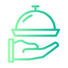 meal gradient icon
