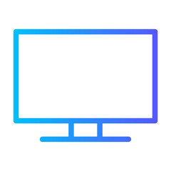 tv gradient icon