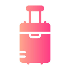 luggage gradient icon