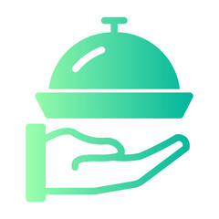 meal gradient icon