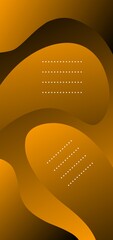 Orange wallpaper. Dark orange abstract mobile wallpaper. Beautiful wallpaper with geometric elements. 