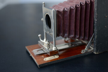 Appareil photo vintage à soufflet