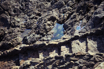 Plage littoral breton - rochers