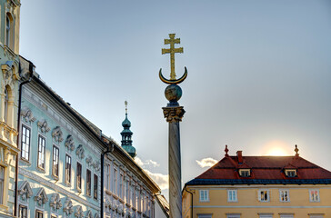 Fototapeta na wymiar Klagenfurt, Austria, HDR Image