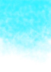 sky blue streaks on a black background. Abstract watercolor background