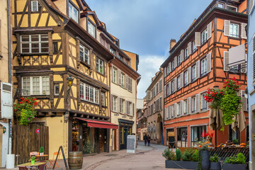 Street in Strasbourg, France