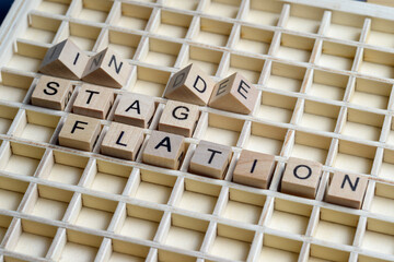 Inflation Deflation Stagflation blocks