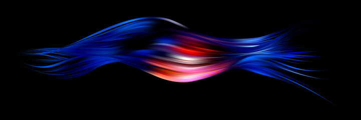 Cloth colorful abstract twisted fluide shape flow. Trendy liquid design. 3D colored abstract Flow shapes stream paint. Deep analysis brushstroke colorful banner. Vector illustration realistic dye.