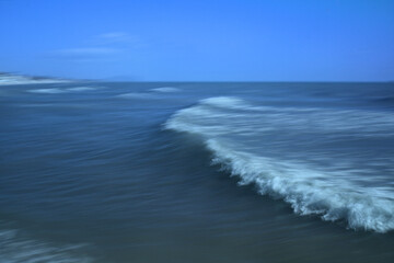 waves on the beach,motion,nature, horizon,seascape,blue,water,