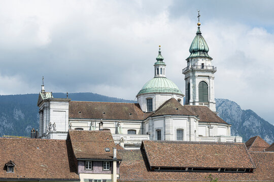 St. Ursenkathedrale, StadtSolothurn, Schweiz
