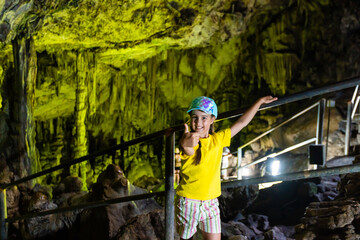 Dikteo Andro Cave also known as birth place of Zeus in Crete, Greece.