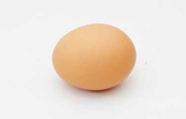 Egg - One egg isolated on a white background