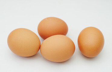 Egg. Eggs isolated on a white background