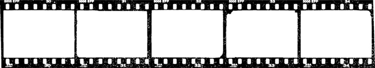 film frame with a transparent background - Powered by Adobe