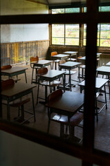 廃校になった古い小学校