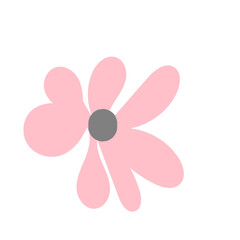Fototapeta na wymiar daisy flower shapes