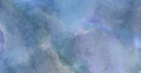 Fototapeta premium Soft watercolor wallpaper. Artistic painting with softly brushed colors. Pastel colors dabbed background. Painted abstract wall art.